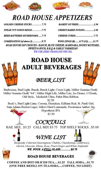 new menu budlight stick flyer